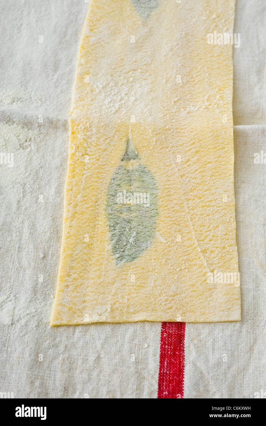 How To Prepare Flour For Rolling Fresh Pasta Sheets photo