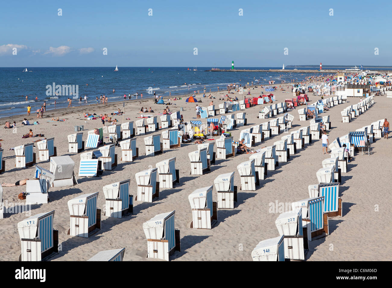 Rostock germany beach hi-res stock photography and images - Alamy