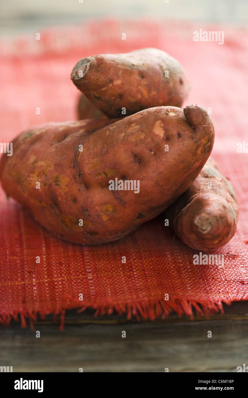 Sweet potatoes Stock Photo