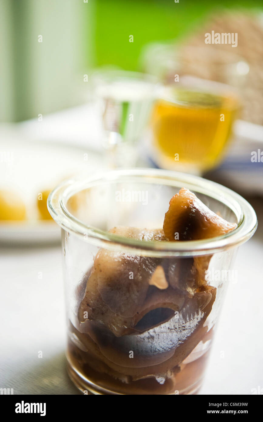 Pickled herring jar hires stock photography and images Alamy