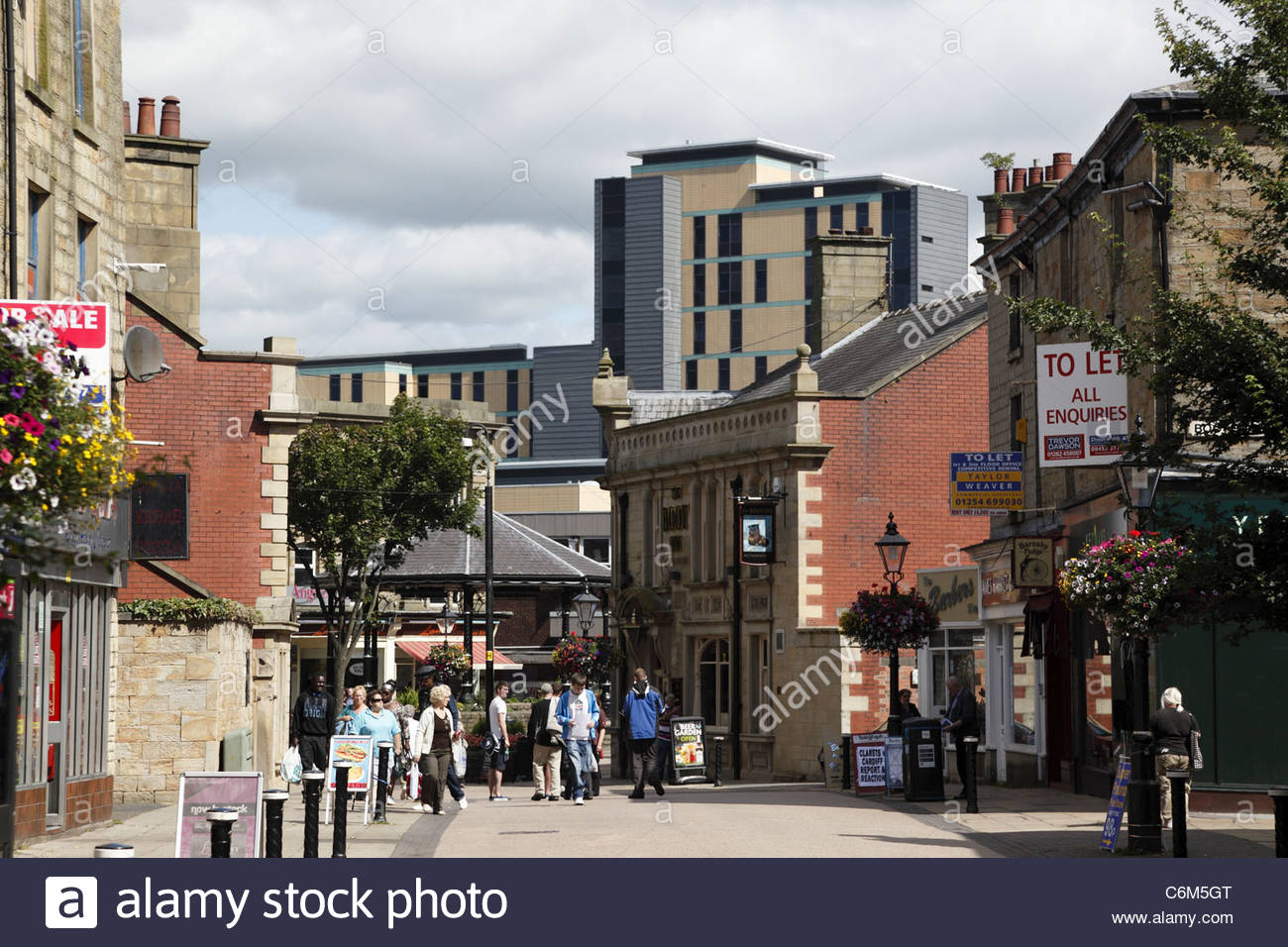 Parker Lane Burnley Lancashire England Stock Photo Alamy
