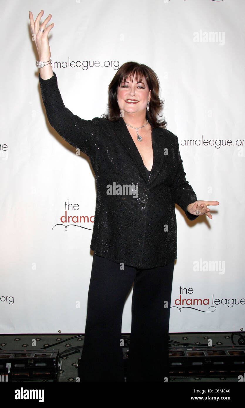 Singer Ann Hampton Calloway attends The Drama League's 26th annual all-star gala, "A Musical Celebration of Broadway," honoring Stock Photo