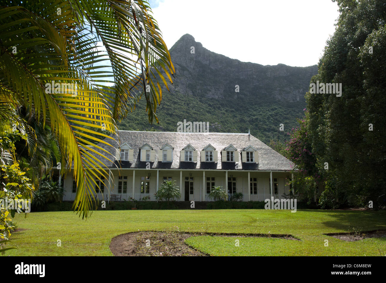 Eureka House Mauritius Stock Photo Alamy