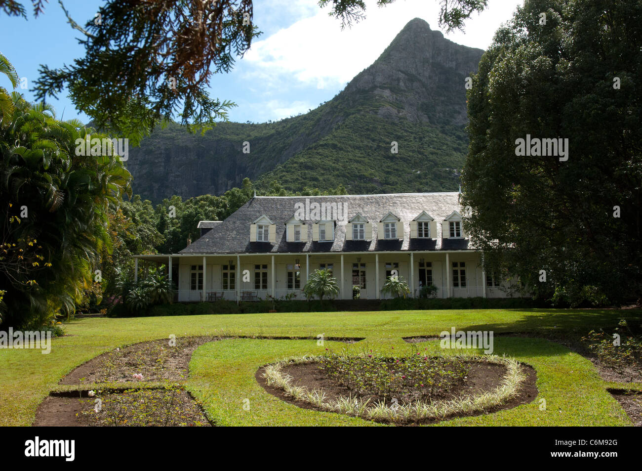 Eureka House Mauritius Stock Photo Alamy