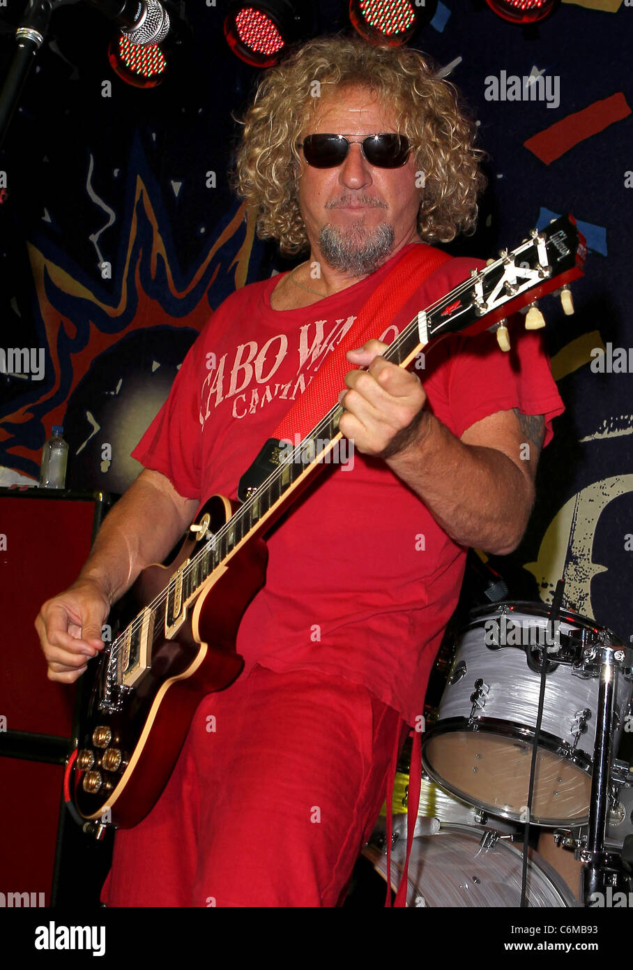 Sammy Hagar Sammy Hagar Host PreConcert Party at CABO WABO Cantina at