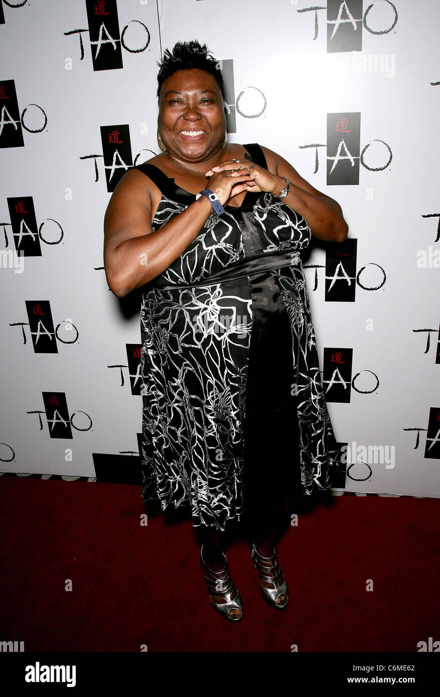 Shawn Marion's mother Celebrity Poker Tournament kickoff party at Tao