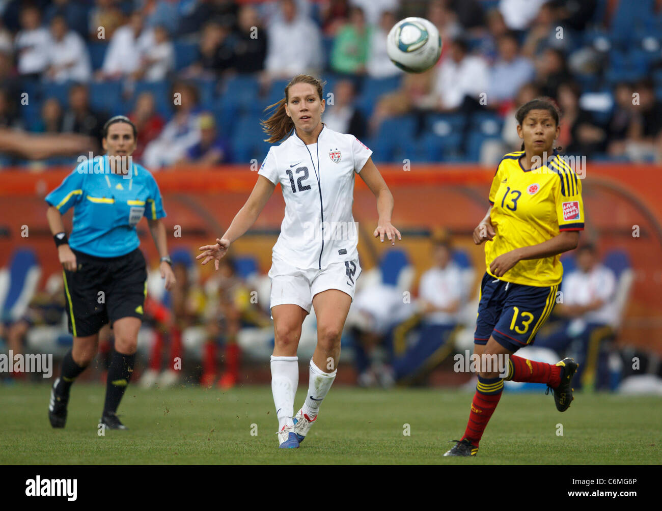 SINSHEIM, GERMANY - JULY 2: Lauren Cheney of the United States (12 ...