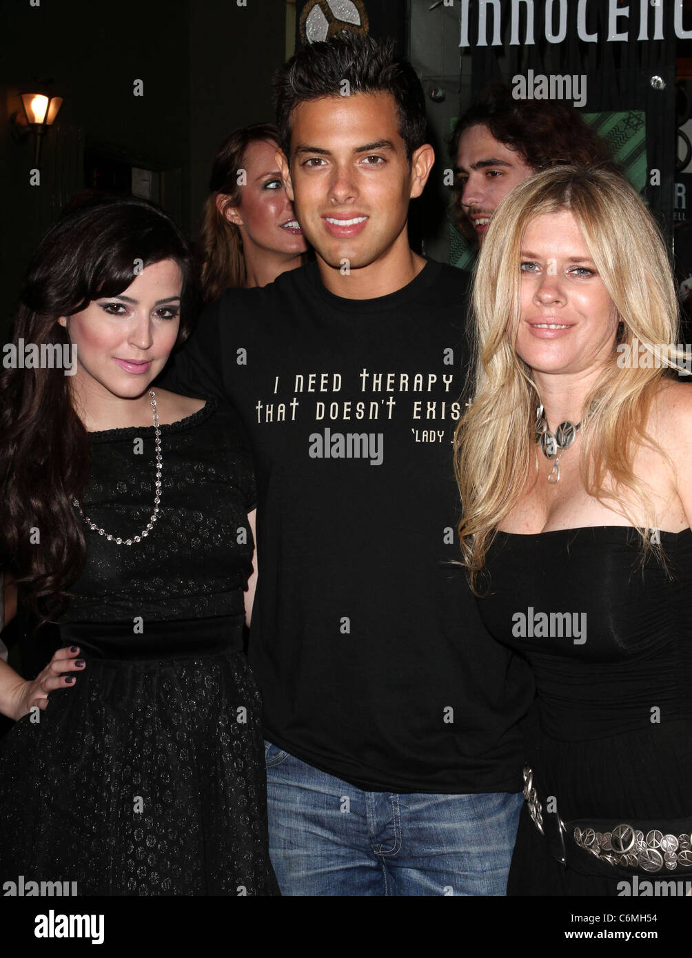 Tatiana Del Toro, Israel Korn and Kim Crain Julia Gerard celebrates her ...