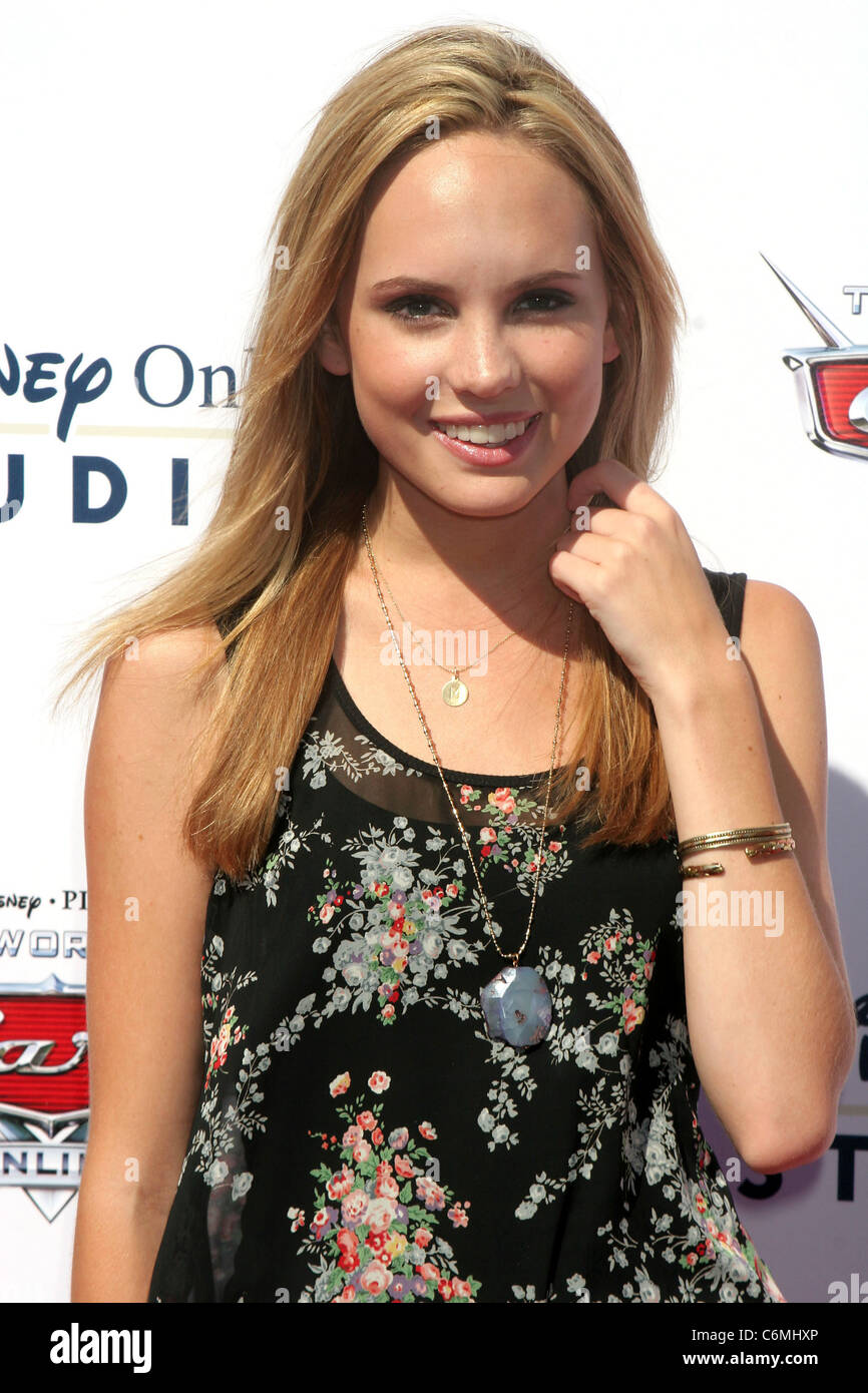 Meaghan Martin Disney Pixar celebrates the launch of The World of Cars