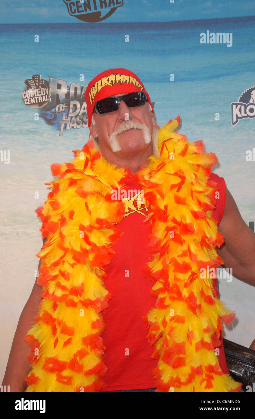Hulk Hogan Comedy Central Roast Of David Hasselhoff held at Sony Pictures Studios - Arrivals Culver City, USA - 01.08.10 : Jody Stock Photo