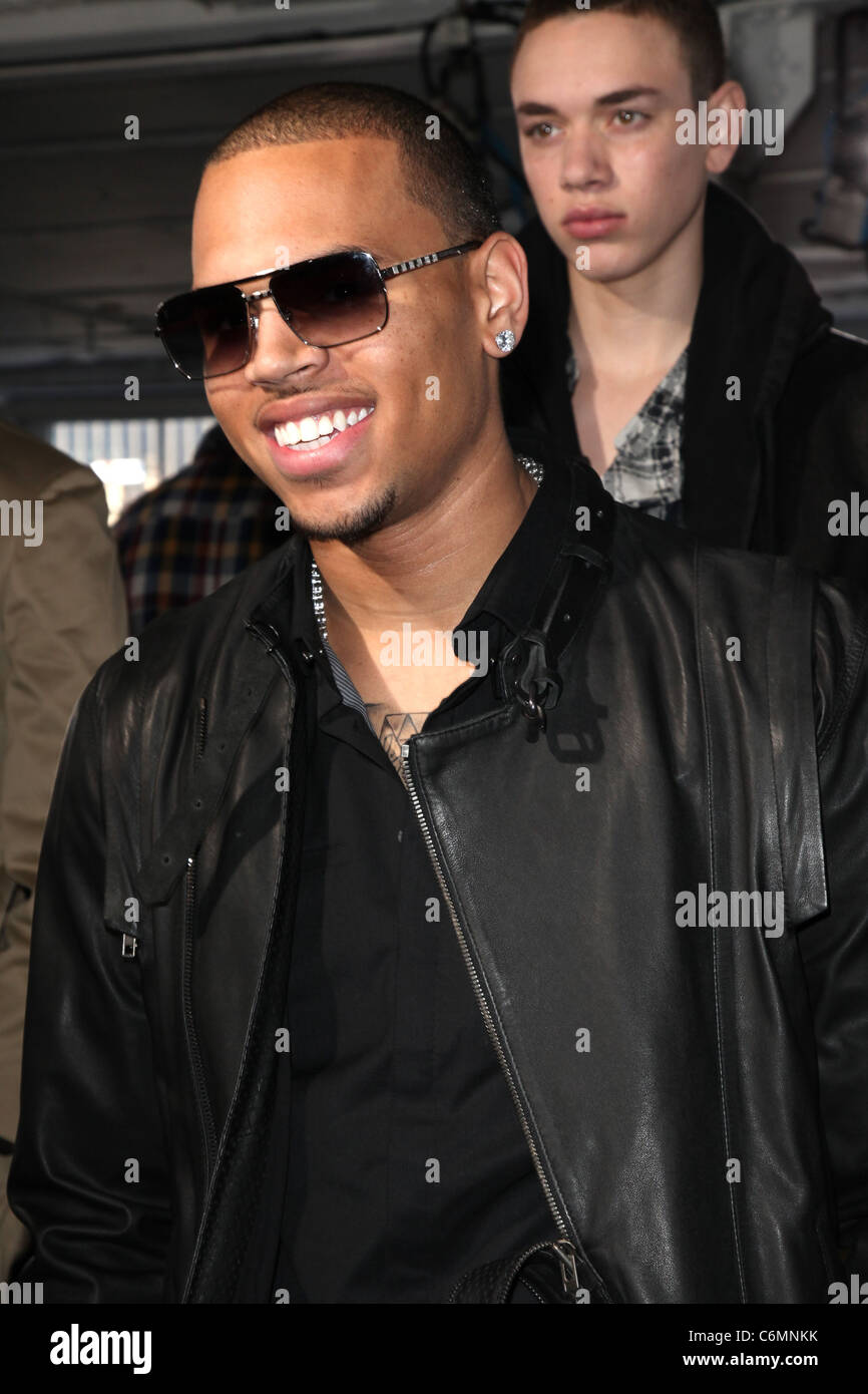 Chris Brown, 02/12/2010 - Chris Brown - Mercedes-Benz Fashi…