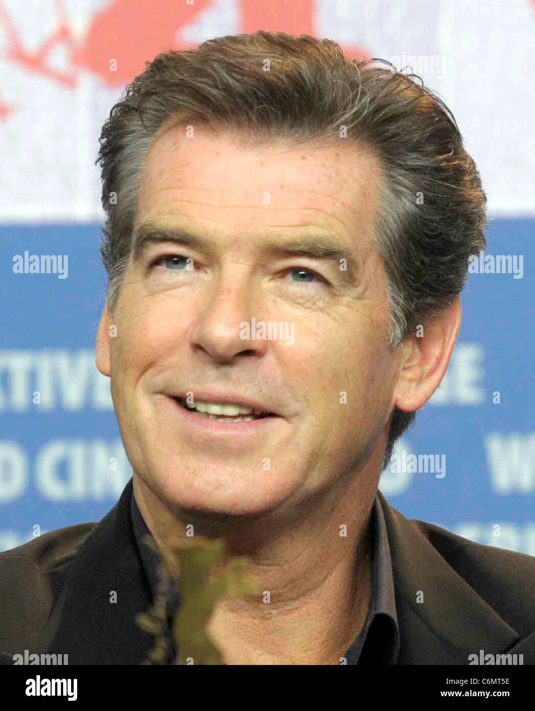 Actor Pierce Brosnan attend the 'Ghost Writer' Photocall during day two of the 60th Berlin