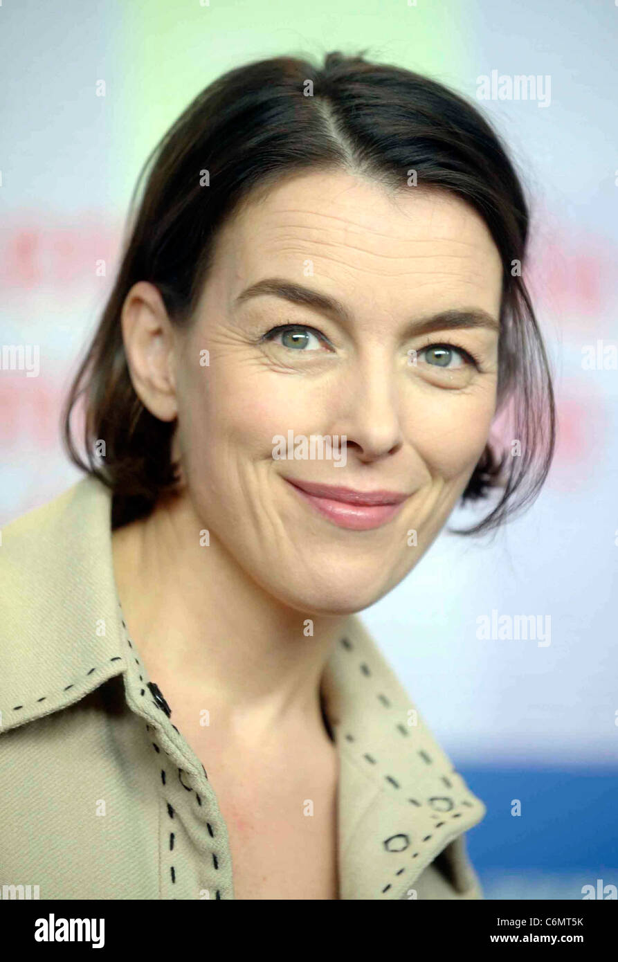 Actress Olivia Williams attending the 'Ghost Writer' Photocall during day two of the 60th Berlin International Film Festival at Stock Photo