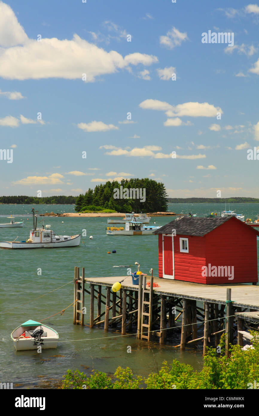 Harbor, Beals, Maine, USA Stock Photo Alamy