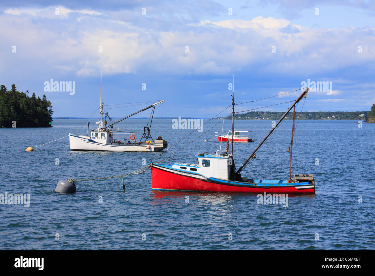 Harbor, Lubec, Maine, USA Stock Photo Alamy