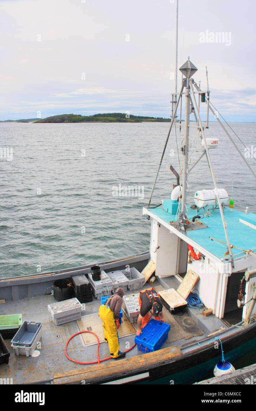 Harbor, Lubec, Maine, USA Stock Photo Alamy