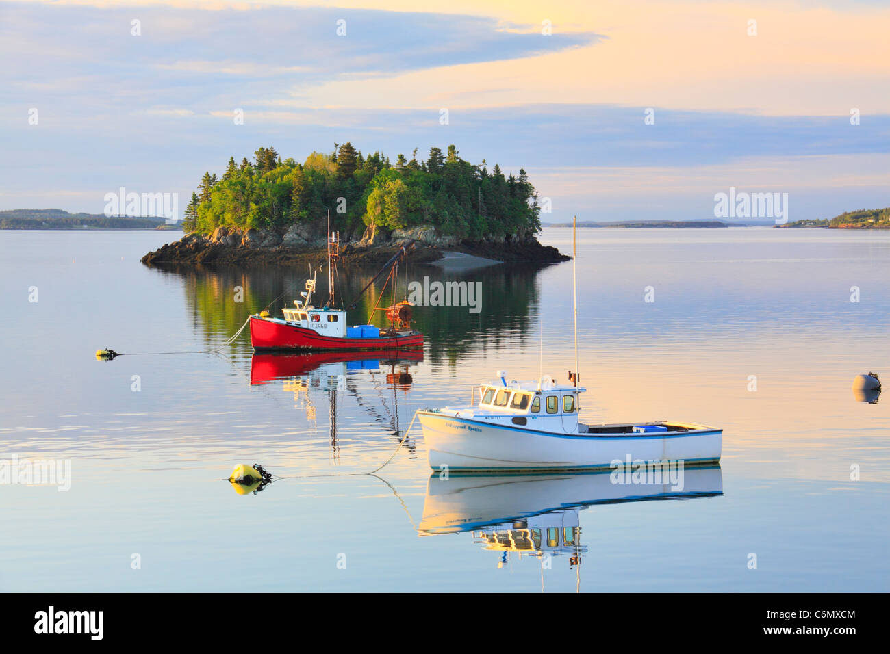 Harbor, Lubec, Maine, USA Stock Photo Alamy
