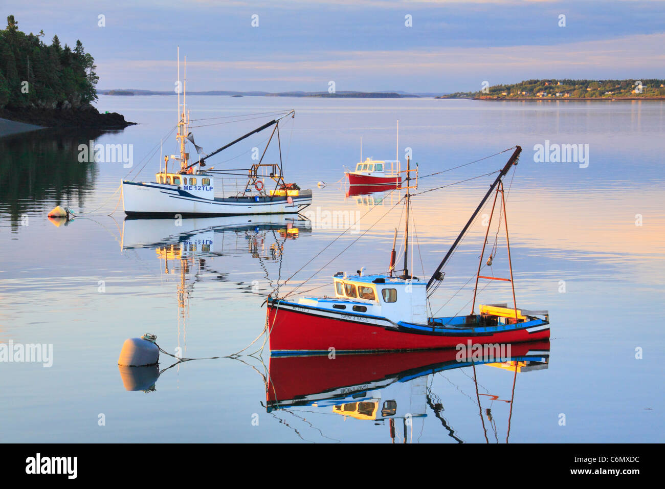 Harbor, Lubec, Maine, USA Stock Photo Alamy