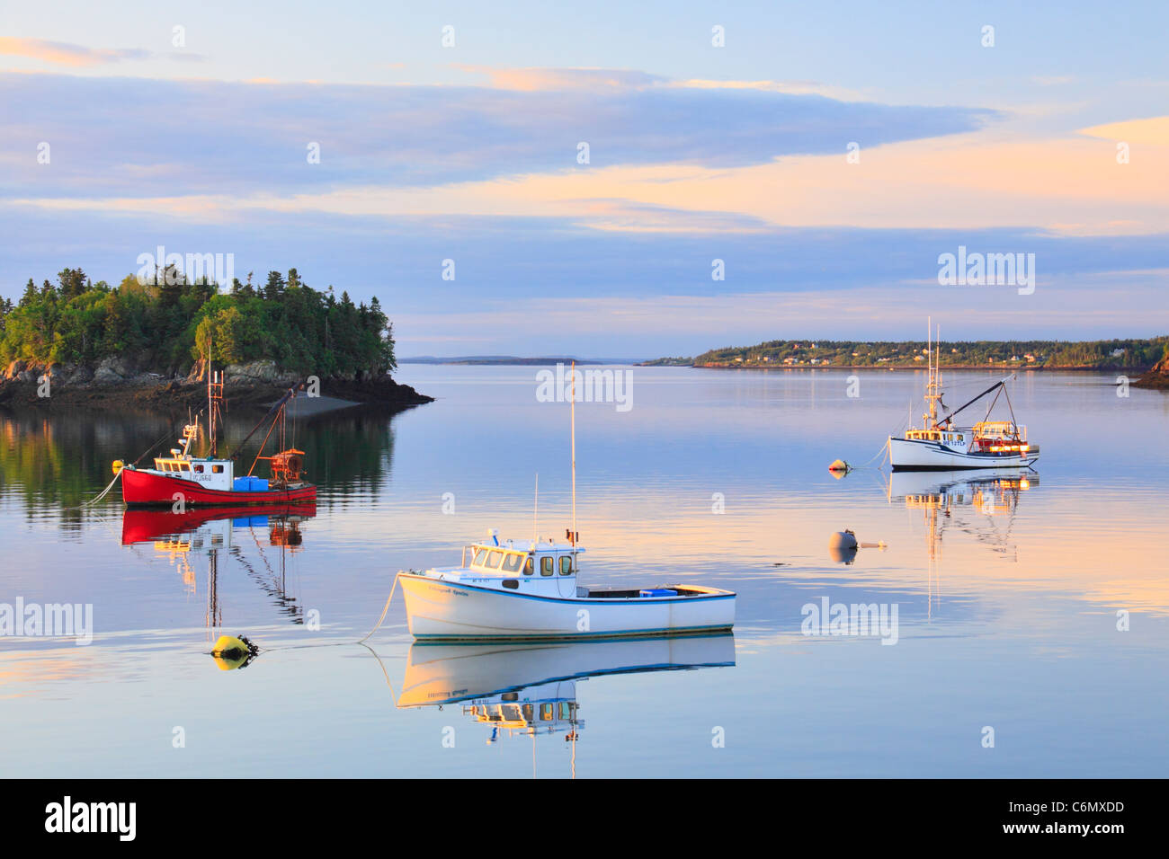 Harbor, Lubec, Maine, USA Stock Photo Alamy