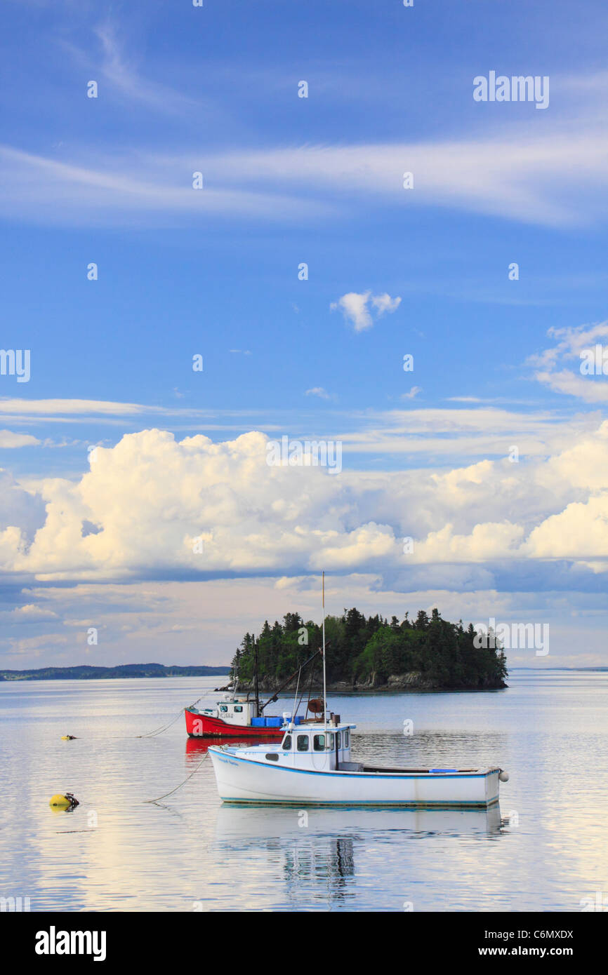 Harbor, Lubec, Maine, USA Stock Photo Alamy