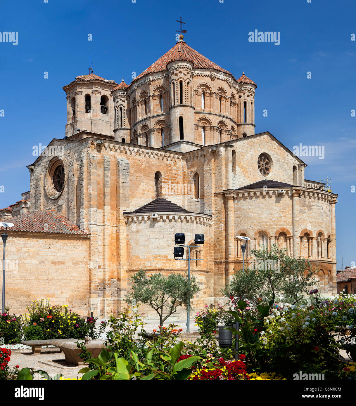 Church of Colegiata de Santa Maria, Toro, Zamora Province, Castile and Leon, Spain Stock Photo