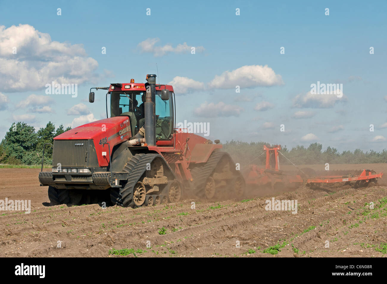 Case Quadtrac 485 tractor Stock Photo