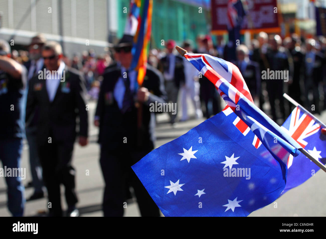 ANZAC Day in Perth, Australia Stock Photo Alamy