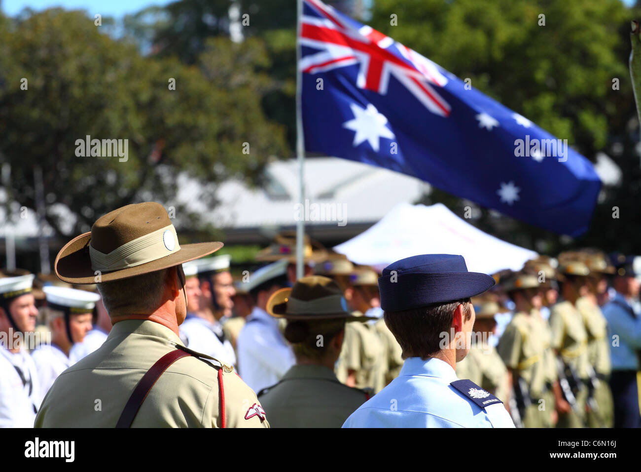 ANZAC Day in Perth, Australia Stock Photo Alamy