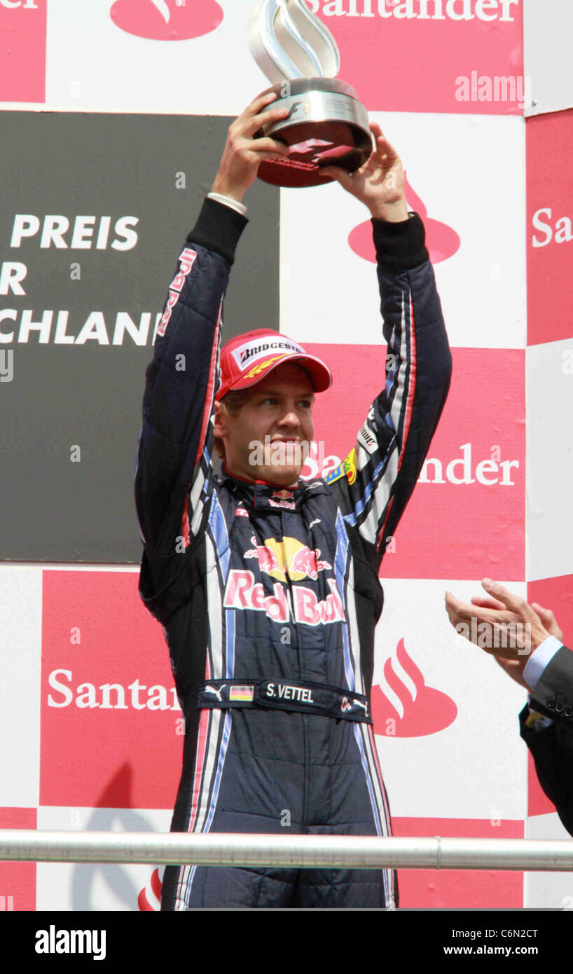 Seb Vettel 2010 Sebastian Vettel The 2010 German Formula One Grand Prix Hockenheim ...