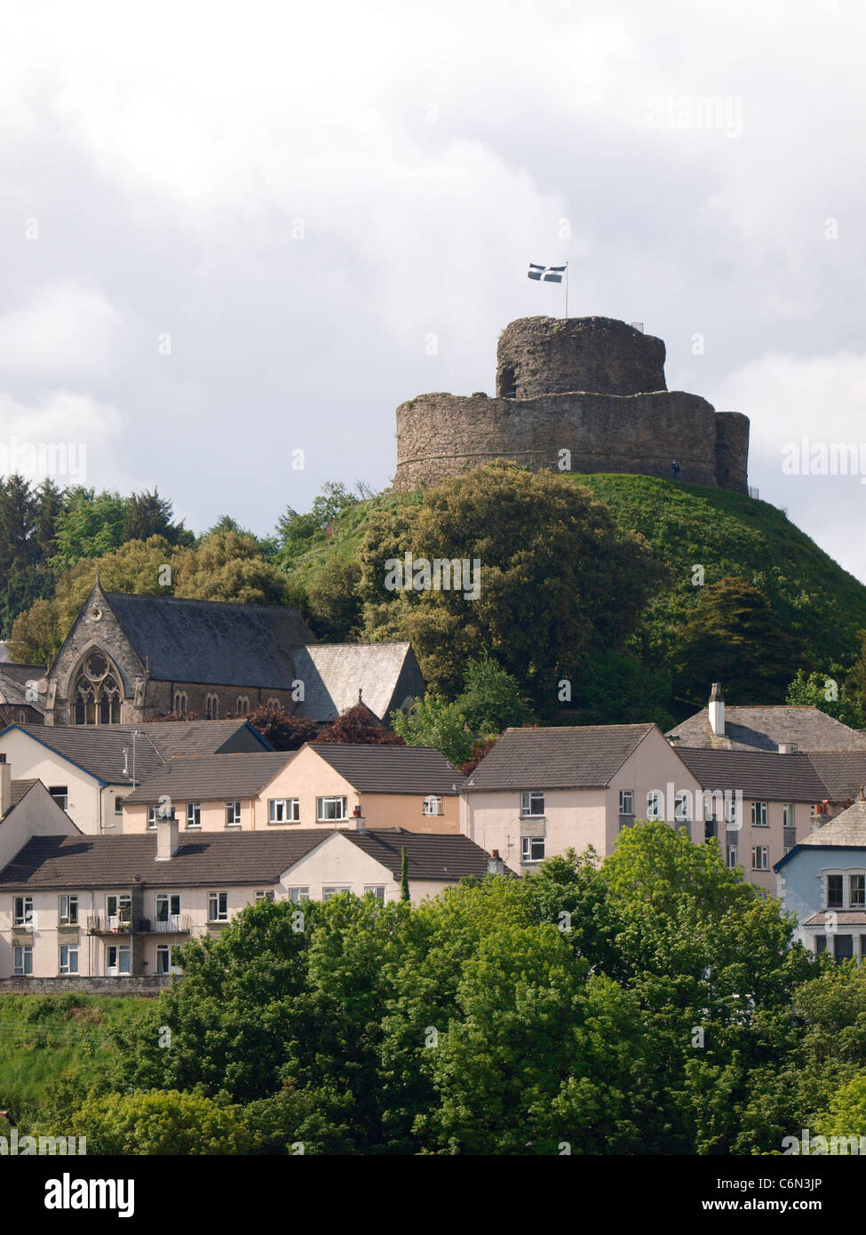 Launceston Castle, Cornwall, UK Stock Photo