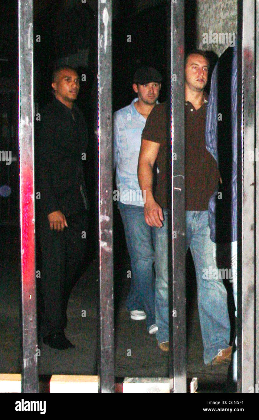 Professional football player Tony Romo leaving My Studio nightclub Hollywood, California - 11.07.10 KOKOPIX Stock Photo