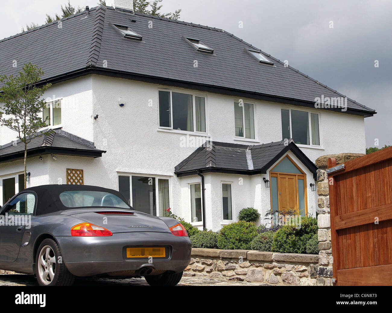 Charlotte Church's new house Cardiff, Wales - 12.07.10 Stock Photo - Alamy