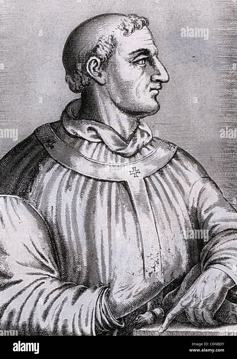 POPE GREGORY I (c 540-604) Italian pope also known as Gregory the Great  Stock Photo - Alamy