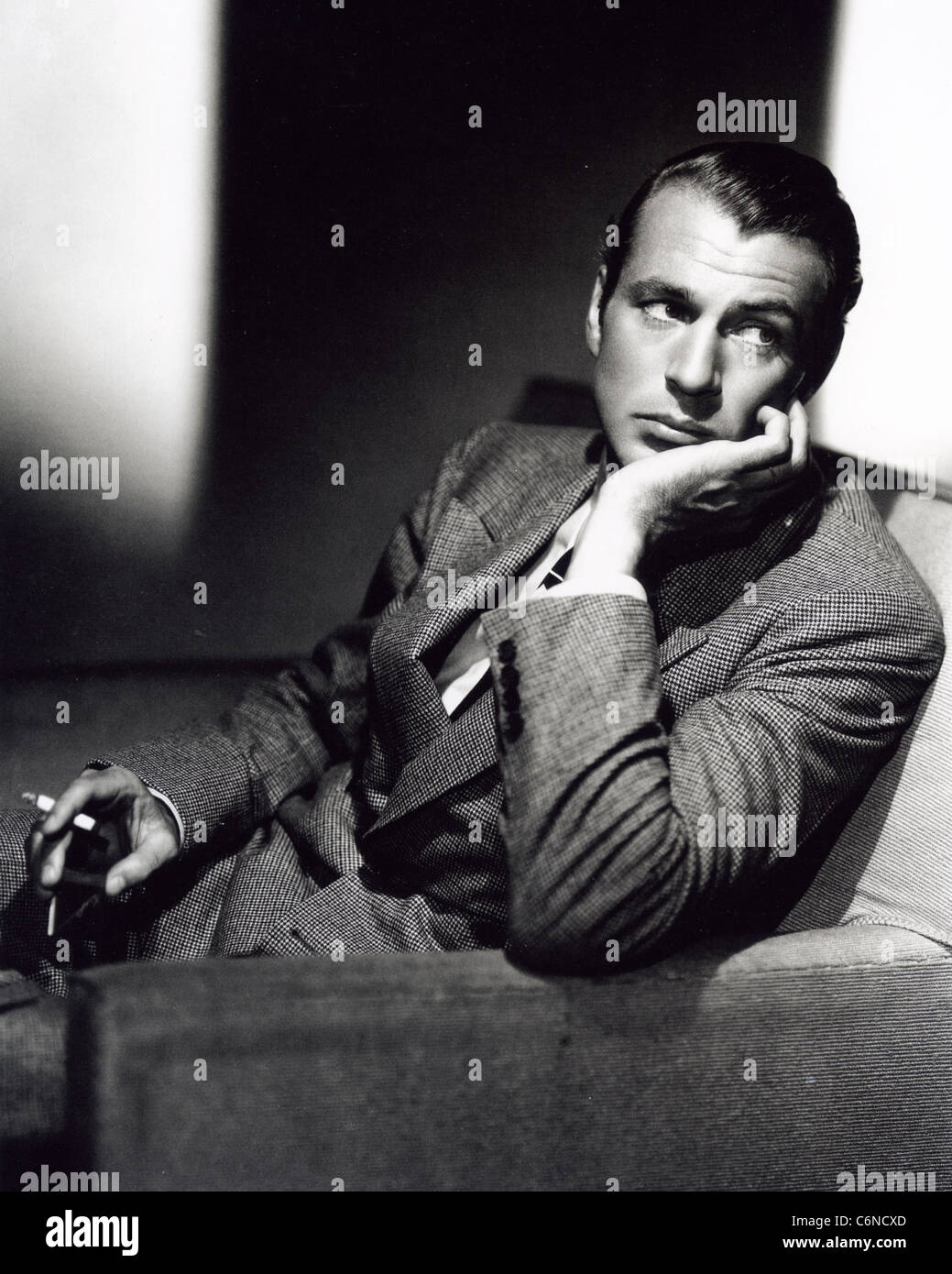 GARY COOPER (1901-1961) US film actor in 1934 Stock Photo - Alamy
