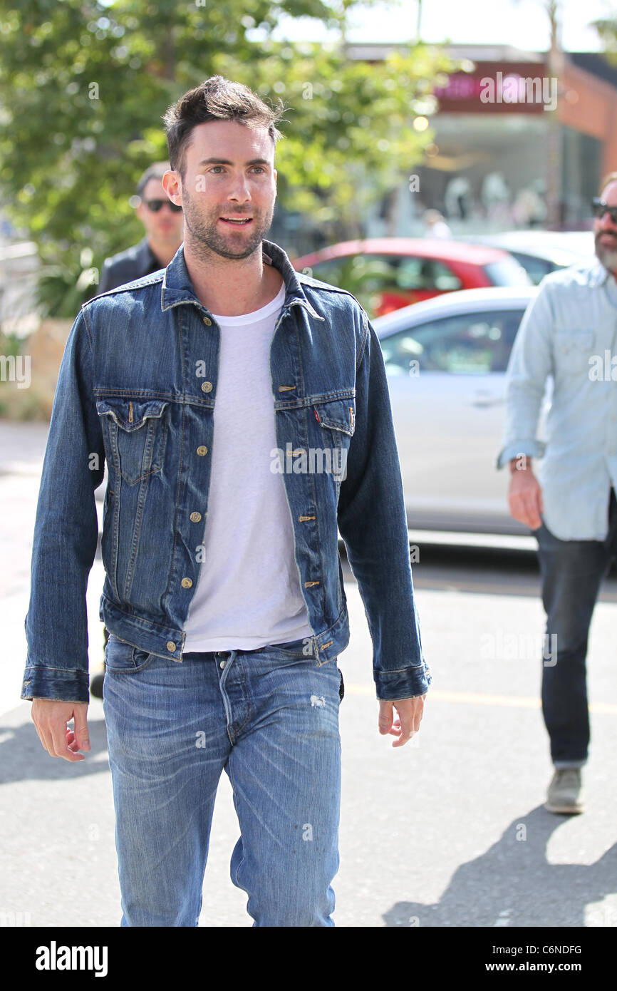 Adam levine hot sale jean jacket