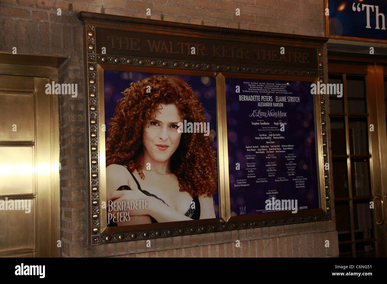 Cast Change The First Performance Of Bernadette Peters And Elaine