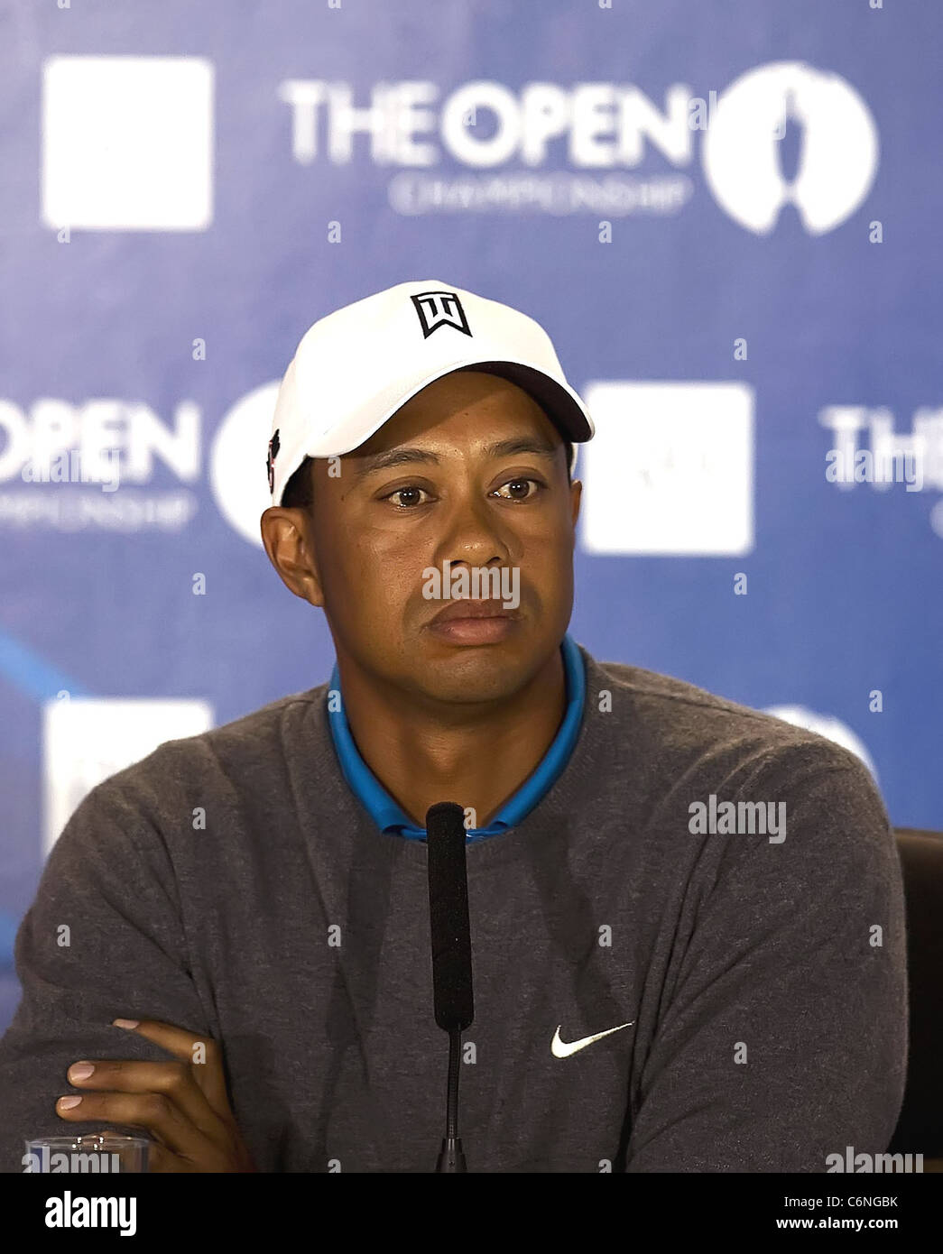 Tiger Woods Press Conference ahead of the British Open Golf