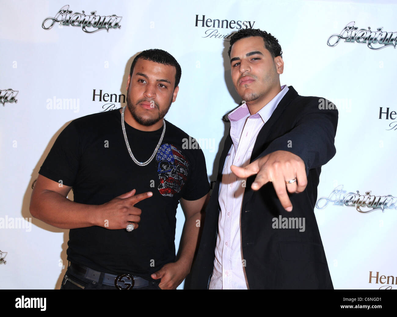 Max Santos Aventura members Lenny Santos and Max Santos Aventura And Hennessy