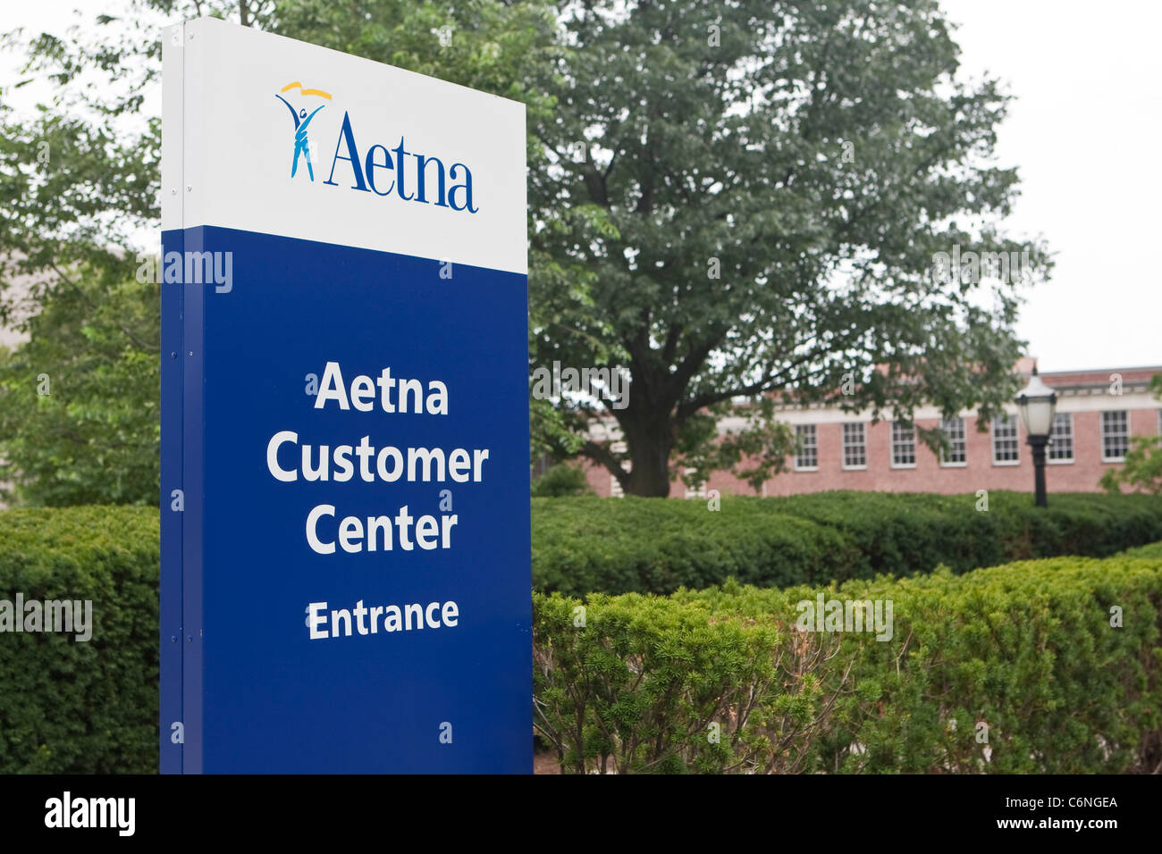 Aetna Headquarters is pictured in Hartford, Connecticut, Saturday August 6, 2011. Stock Photo
