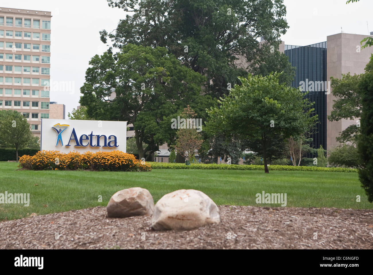 Aetna Headquarters is pictured in Hartford, Connecticut, Saturday August 6, 2011 Stock Photo Alamy