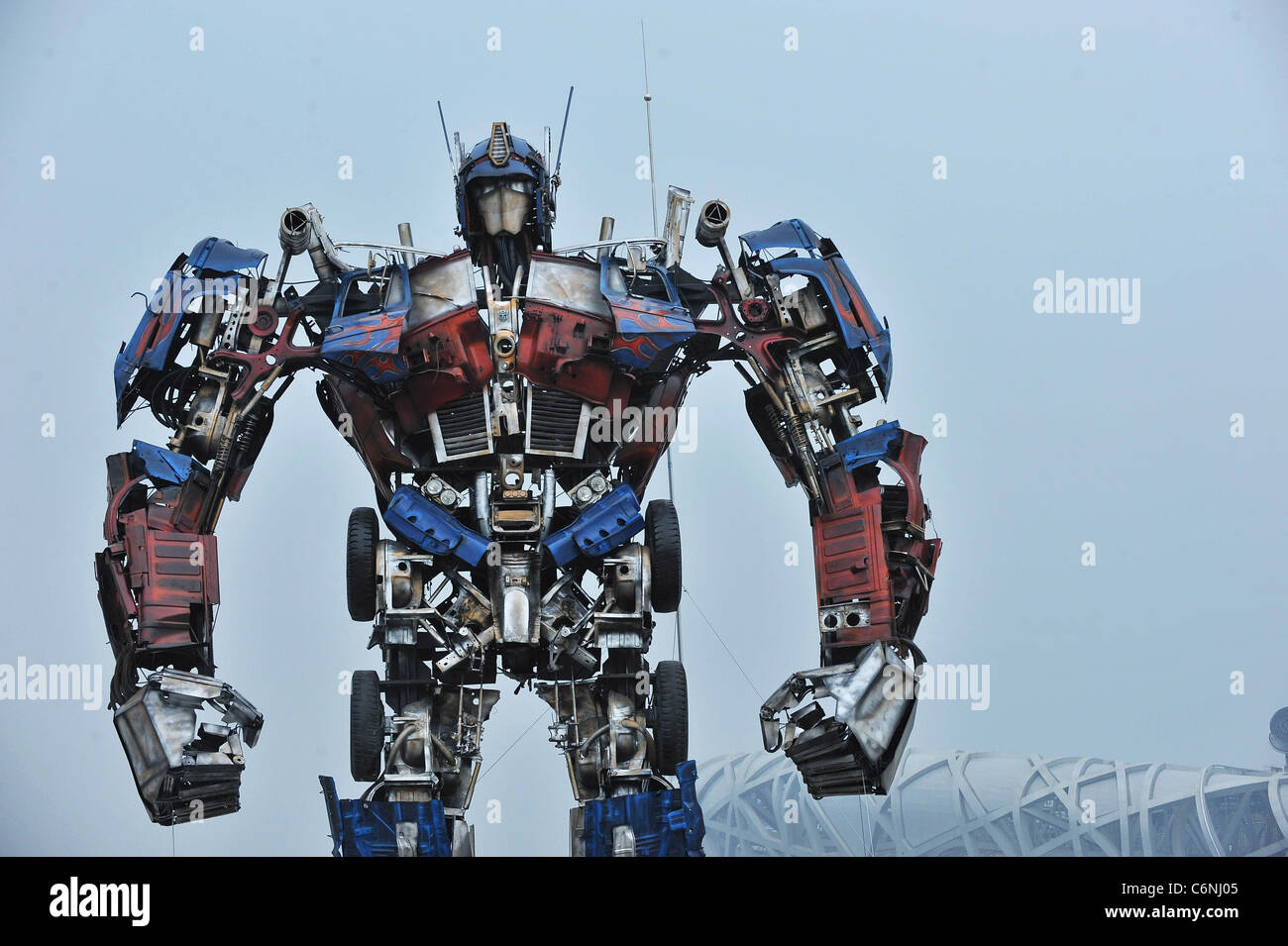 TRANSFORMER OPTIMUS PRIME FUELS CHINA'S 'GREEN DREAM' CAMPAIGN The huge