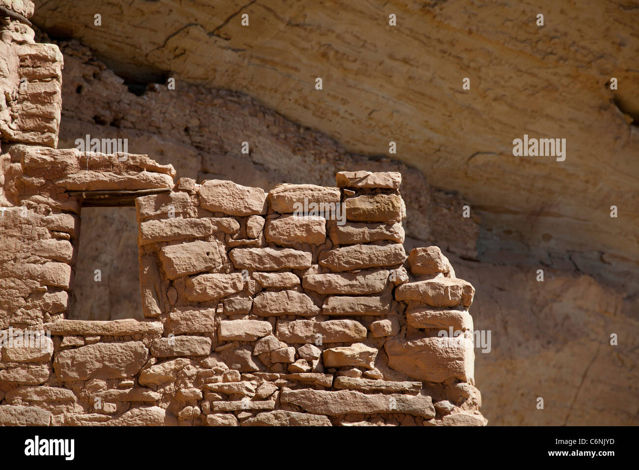 The Long House cliff dwelling at Mesa Verde National Park Stock Photo ...