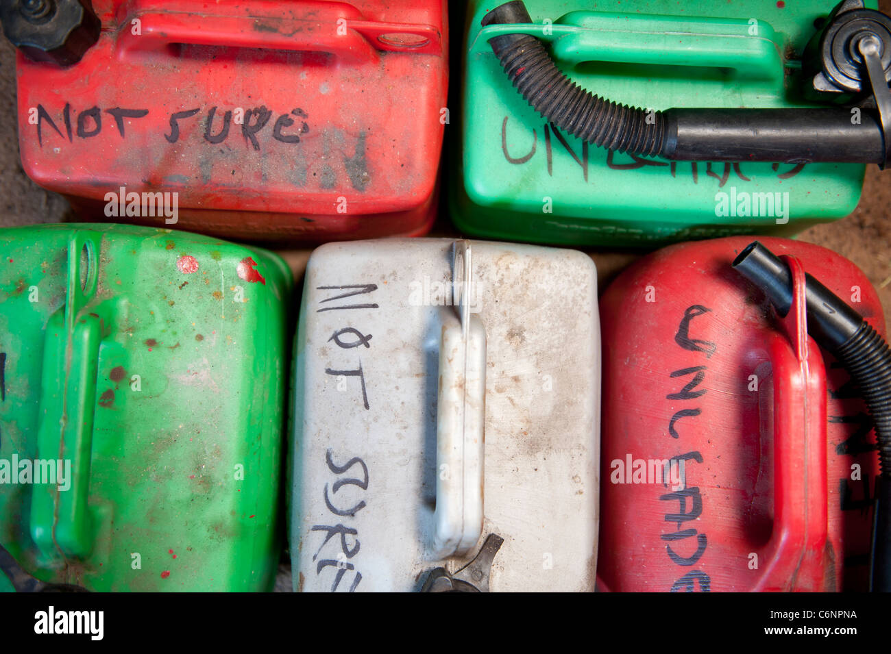 Cans of oil gas station hires stock photography and images Alamy