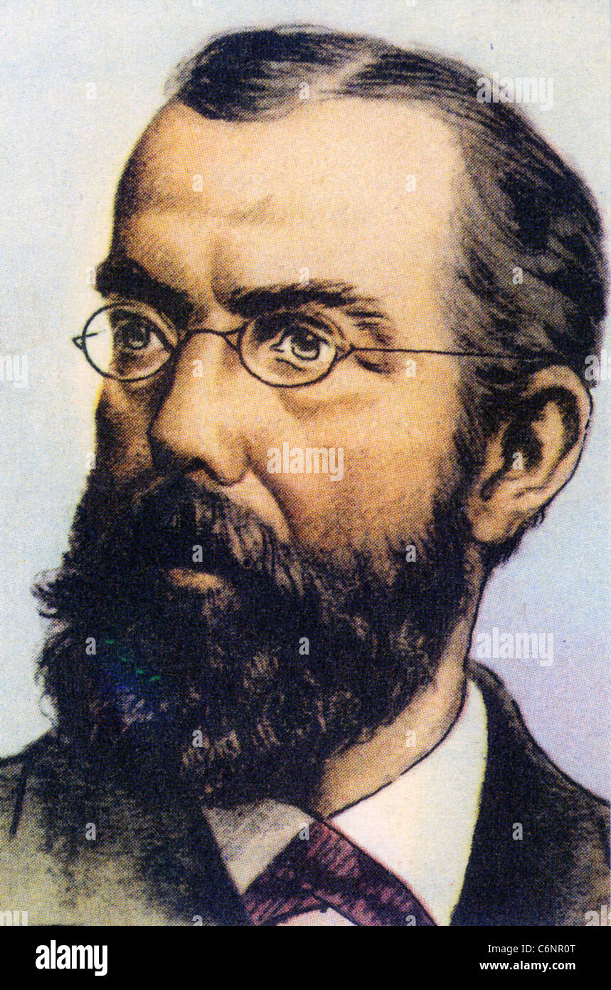 HEINRICH HERMAN ROBERT KOCH (1843-1910) German physician who iso;ltaed the Tuberculosis bacillus Stock Photo