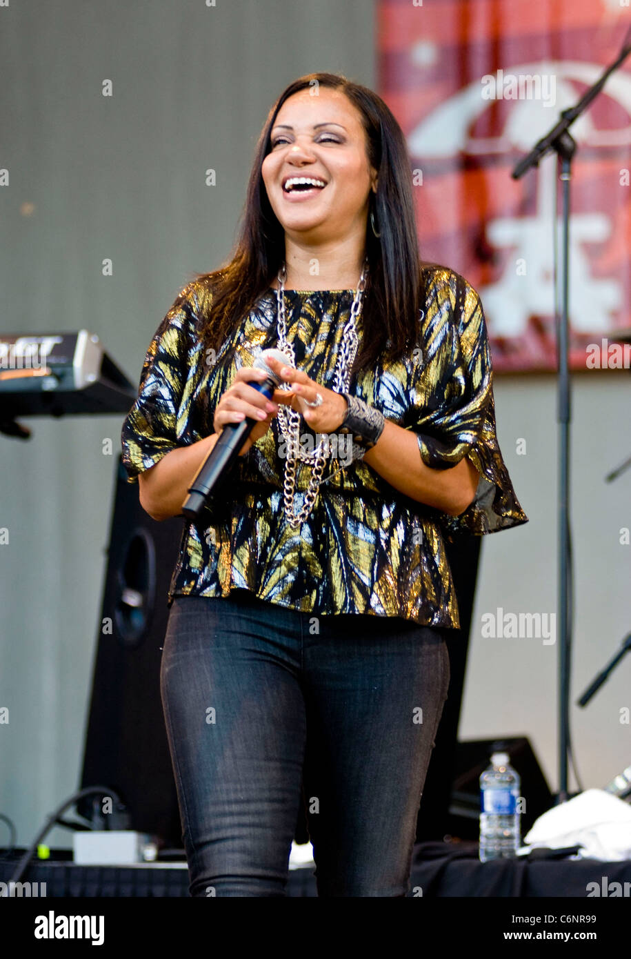 Cheryl James, aka ‘Salt’ Salt-n-Pepa perform at the 30th Annual Taste