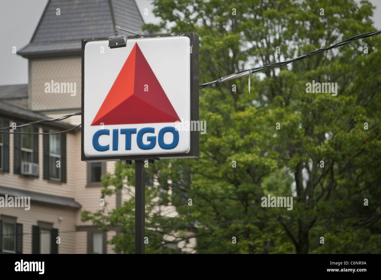 A CITGO gas station is pictured in Norwich, Vermont, Sunday August 7, 2011. Stock Photo