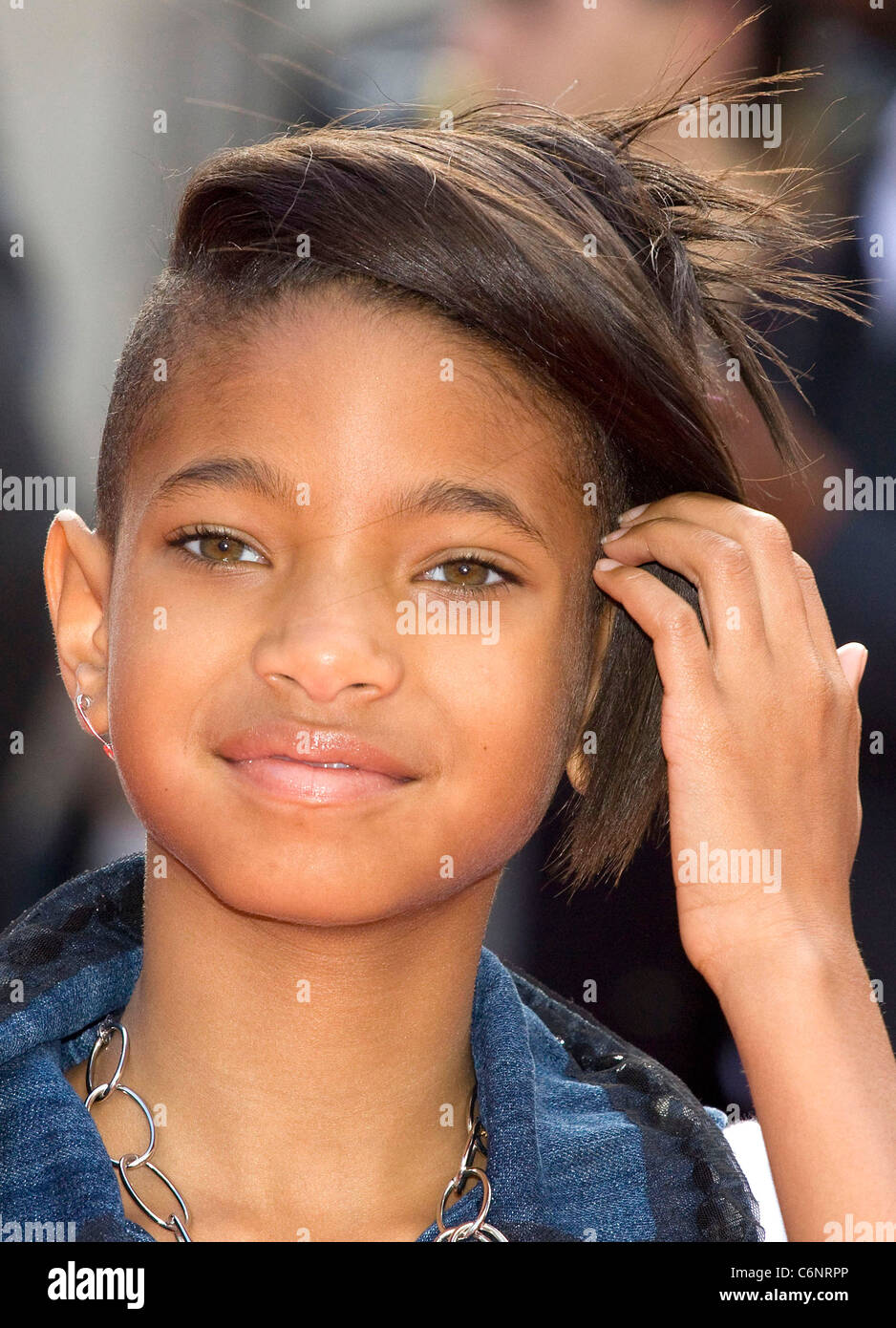 Willow Smith UK film premiere of Karate Kid held at the Odeon cinema