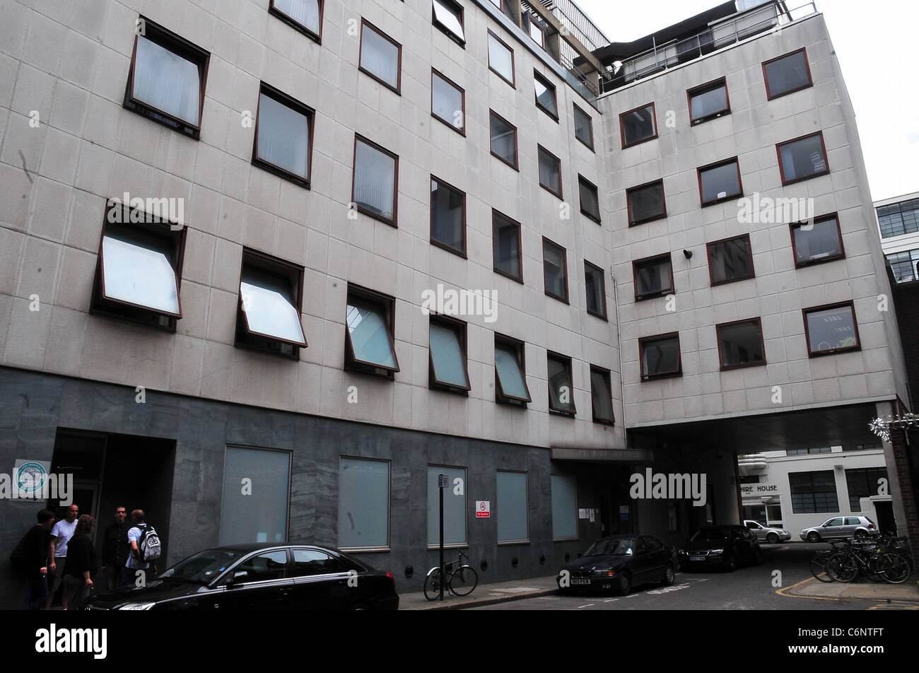 The hospital for tropical diseases where Cheryl Cole has reportedly been admitted with a suspected case of malaria London, Stock Photo