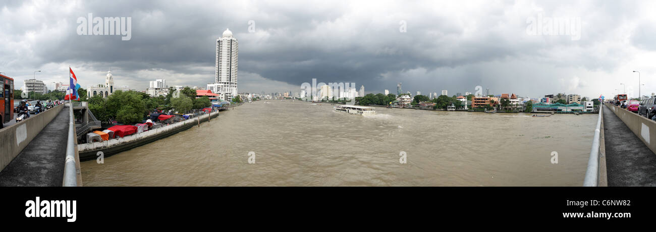 Chao Phraya river in Bangkok , Thailand Stock Photo - Alamy