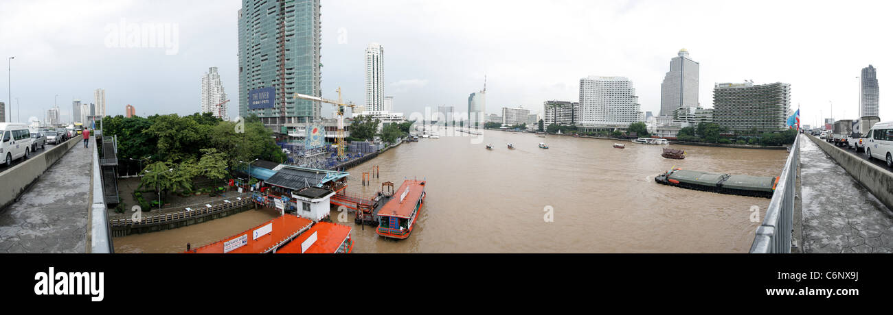 Chao Phraya river , Bangkok , Thailand Stock Photo - Alamy